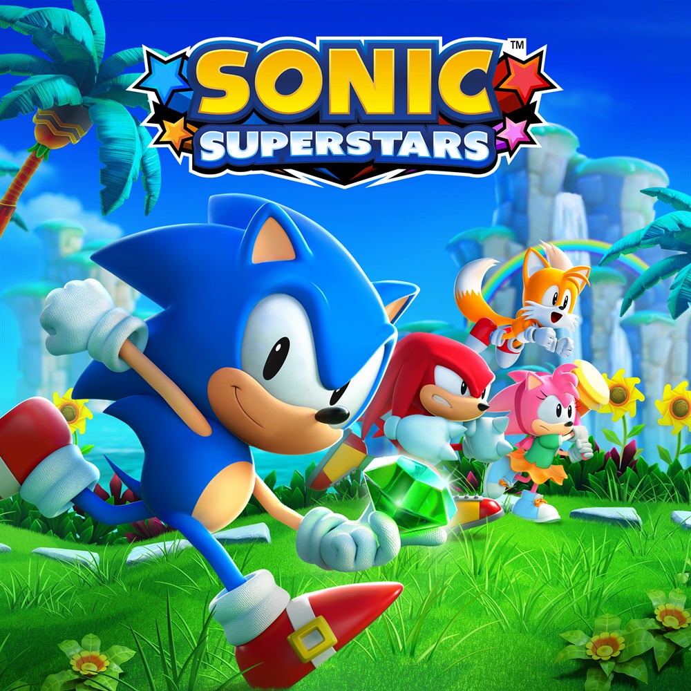 SONIC SUPERSTARS cover art (full size)