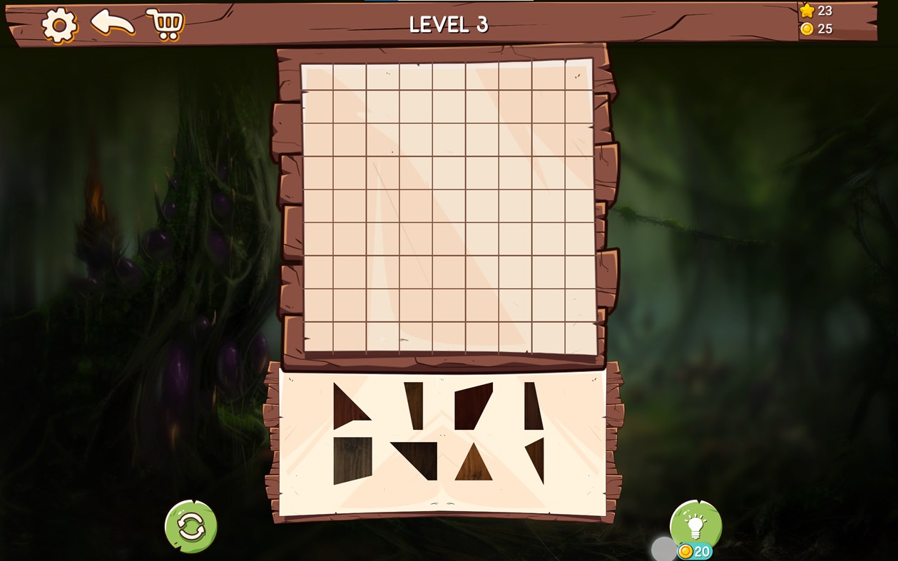 #5. Tangram Puzzle INFINITE - PC & XBOX (Windows) De: NovaSoftwares