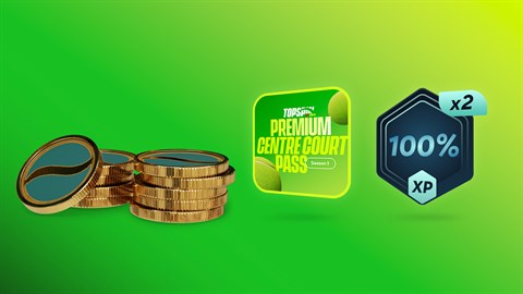 TopSpin 2K25 - Pack bonus premium pour la saison 1