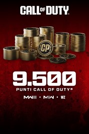 9.500 Punti per Modern Warfare® III o Call of Duty®: Warzone™