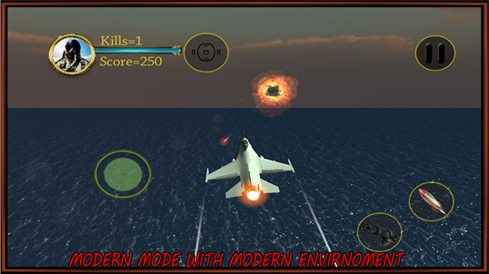 Air Space Jet Fighter 3D screenshot 4