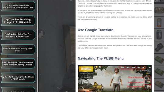 PUBG Mobile Guide screenshot 5