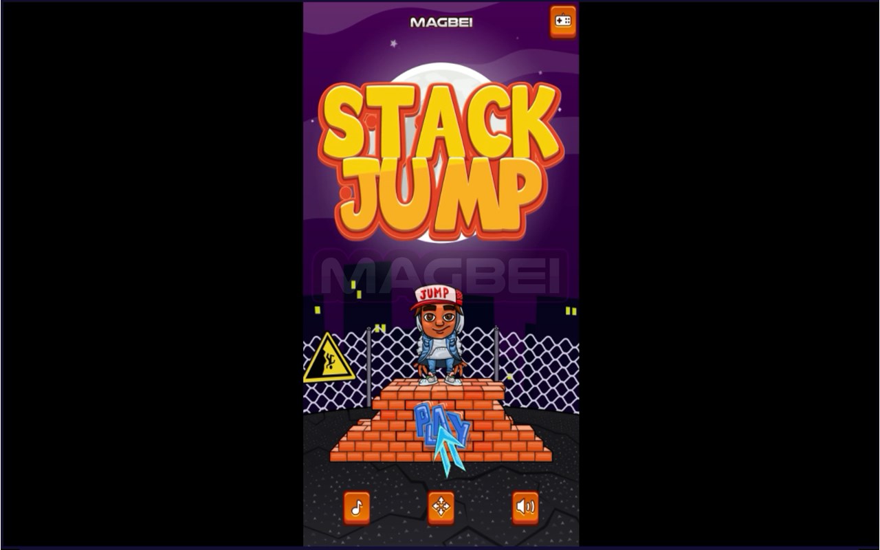 Stack Jump Game - Runs Offline