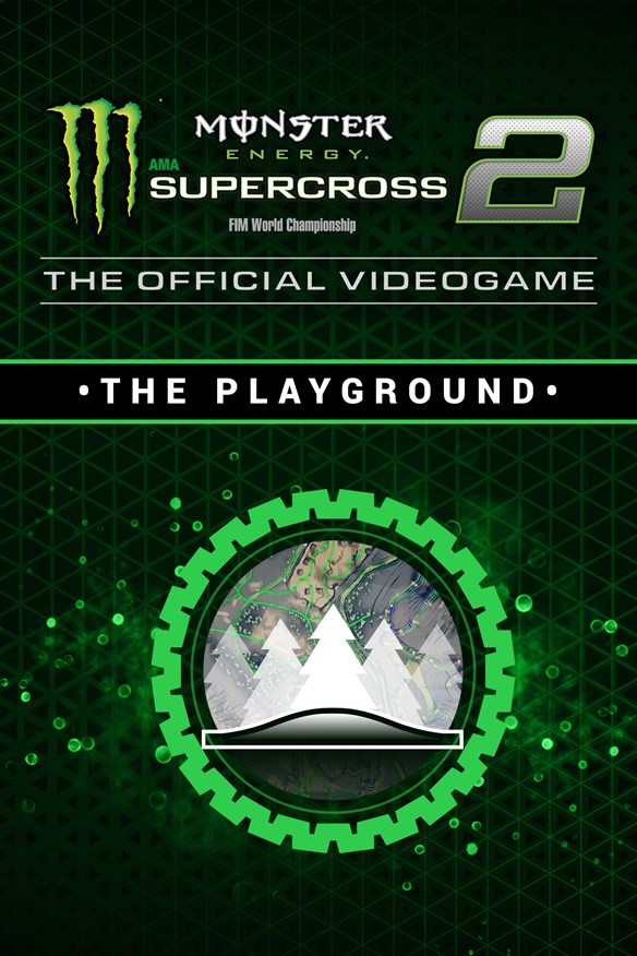 Monster Energy Supercross 2 - The Playground Xbox Series X|S and Xbox One cover art