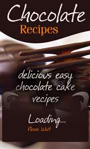 Chocolate Recipes screenshot 1