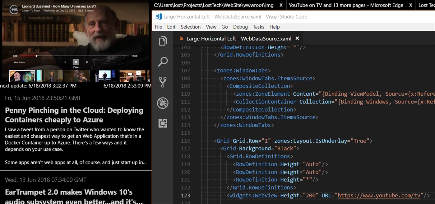 #1. Stack Window Manager (Windows) Podle: Lost Tech LLC