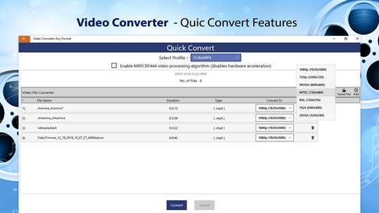 Video Converter Any Format screenshot 1