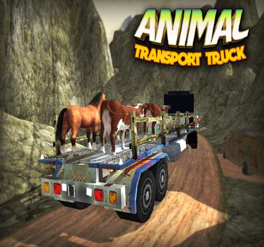 Animal 4X4 Transporter Truck 3D screenshot 1