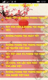 SMS & Mẹo Vặt Tết 2015 screenshot 2