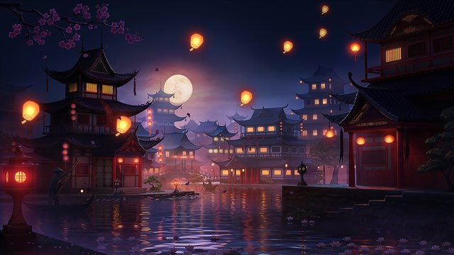 AAA Dynamic Scenes - Sky Lanterns Festival Dynamic Scene screenshot 1