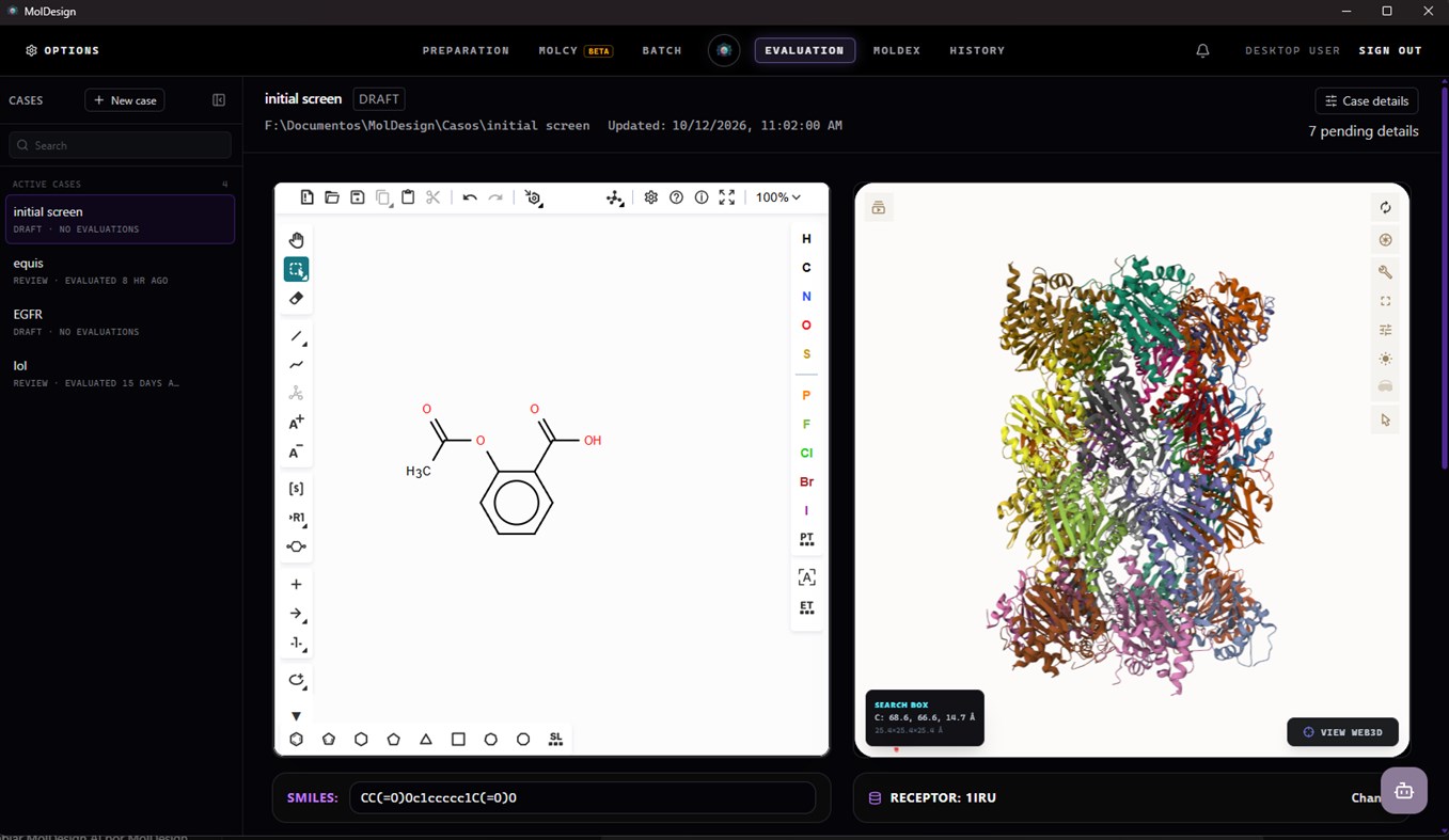 #1. MolDesign (Windows) di: amezcua-dev.com