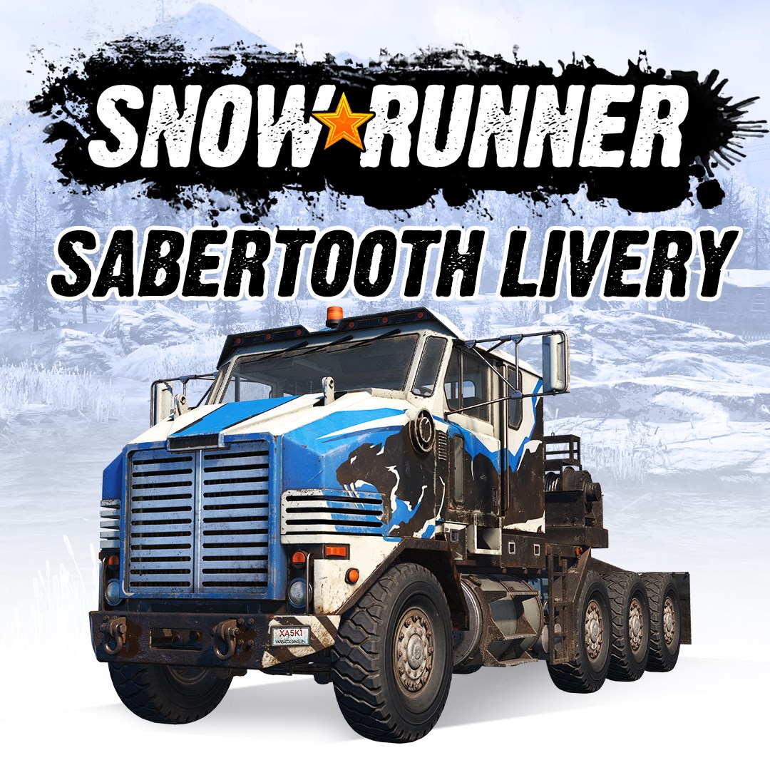 SnowRunner - Derry Longhorn 4520 Sabertooth Livery