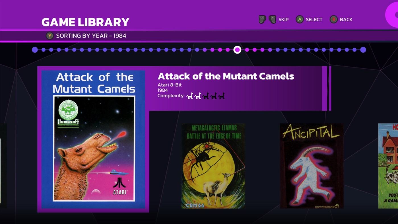 #6. Llamasoft: The Jeff Minter Story (Xbox) بواسطة: Digital Eclipse
