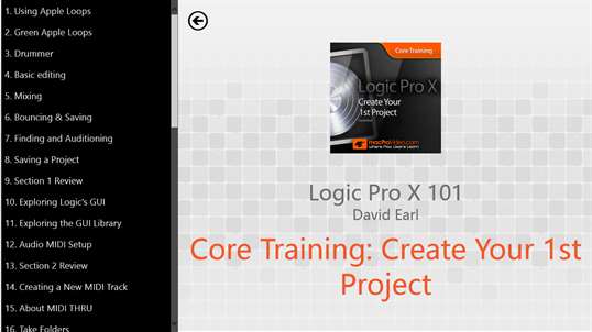 Creating Your 1st Project for Logic Pro screenshot 3