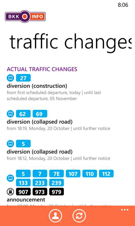 BKK Info Screenshots 1