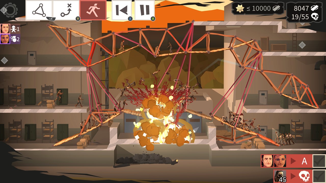 Bridge Constructor: The Walking Dead screenshot 2