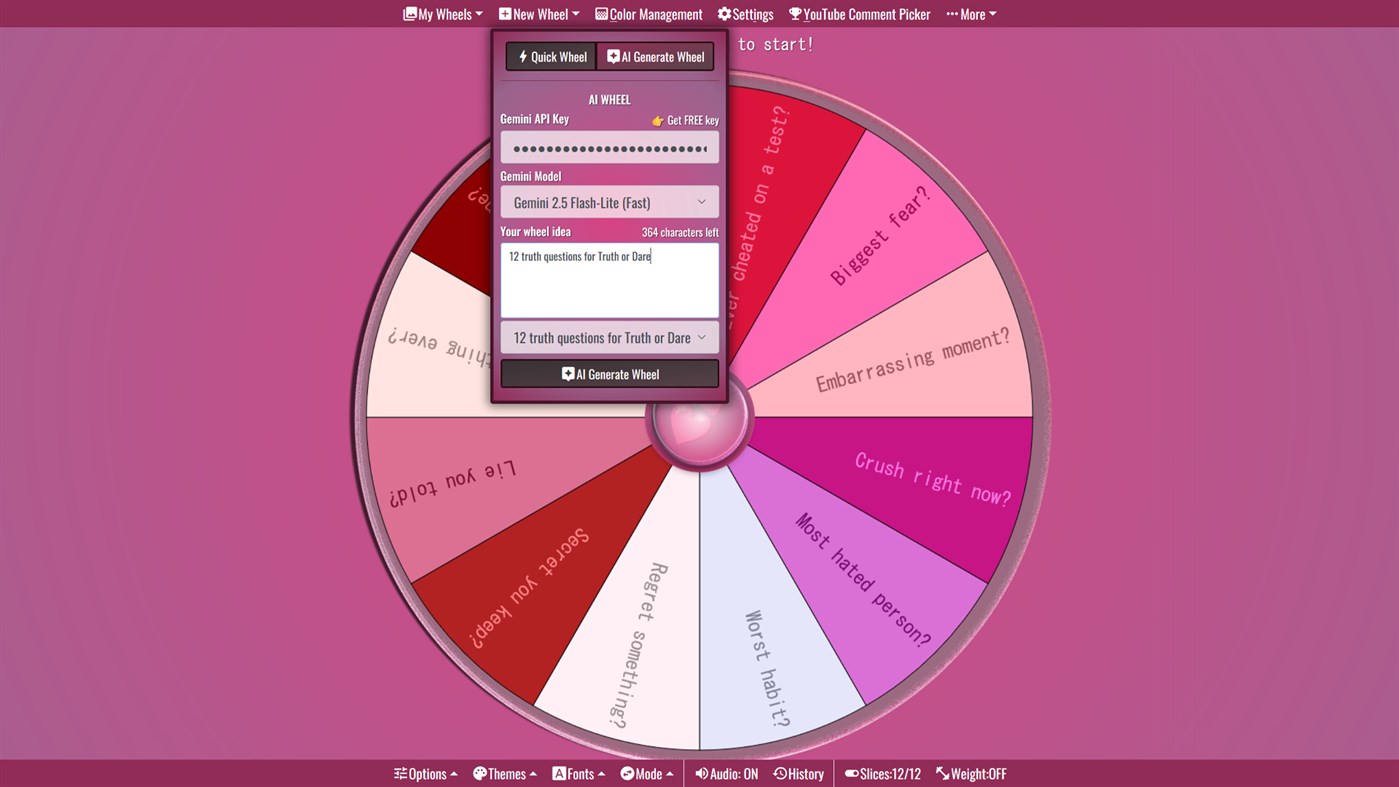 #2. Spin The Wheel - Random Picker (Windows) بواسطة: My App Catalog INC