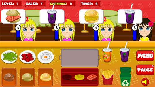 Burger Shop - Restaurant Fever screenshot 3
