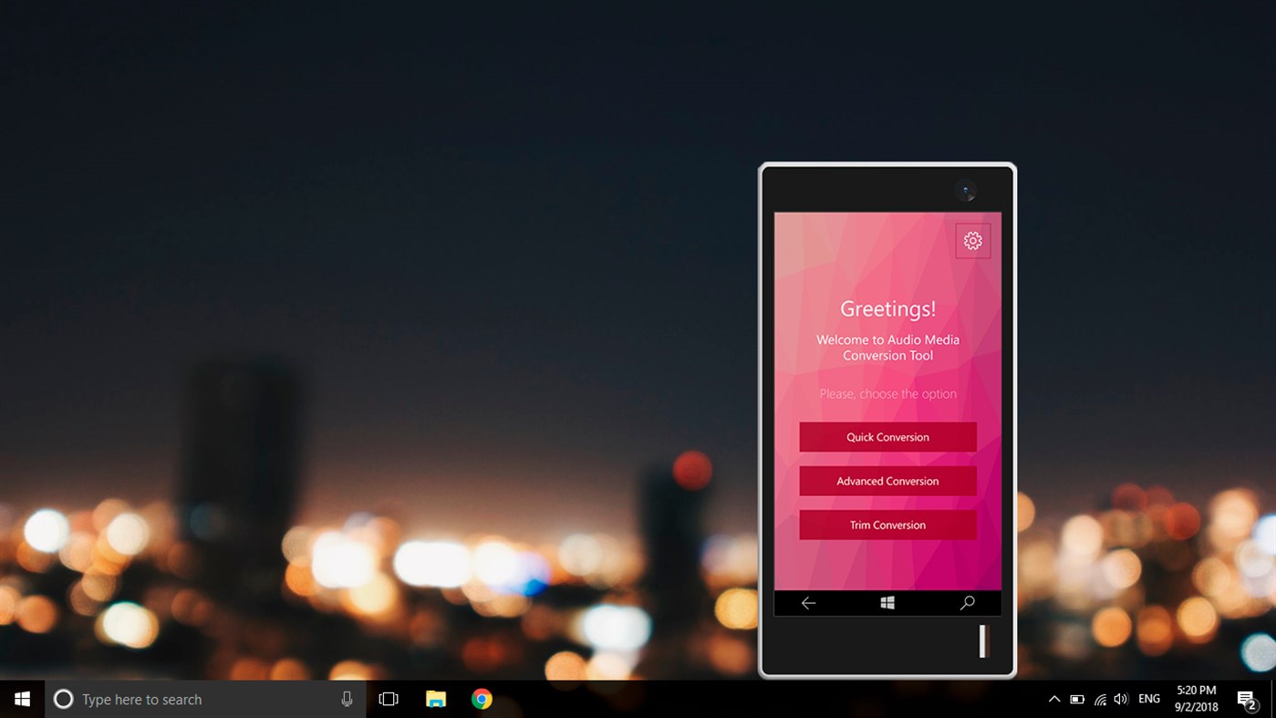 #5. Audio Media Conversion Tool (Windows) Oleh: Roxy