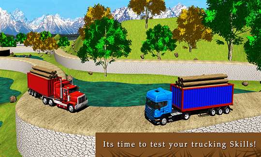 Cargo Transport Truck Driving screenshot 5