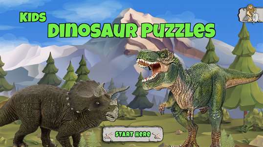 Kids Dinosaur Puzzles screenshot 1