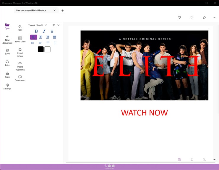 Document Manager for Windows 10_1