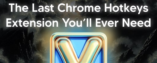 Vind: Keyboard Shortcuts for Every Website marquee promo image