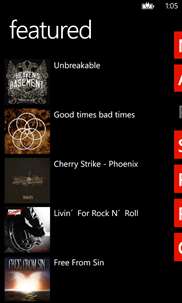 Hard Rock Music & Ringtones screenshot 2