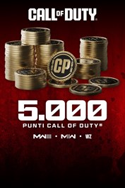 5.000 Punti per Modern Warfare® III o Call of Duty®: Warzone™