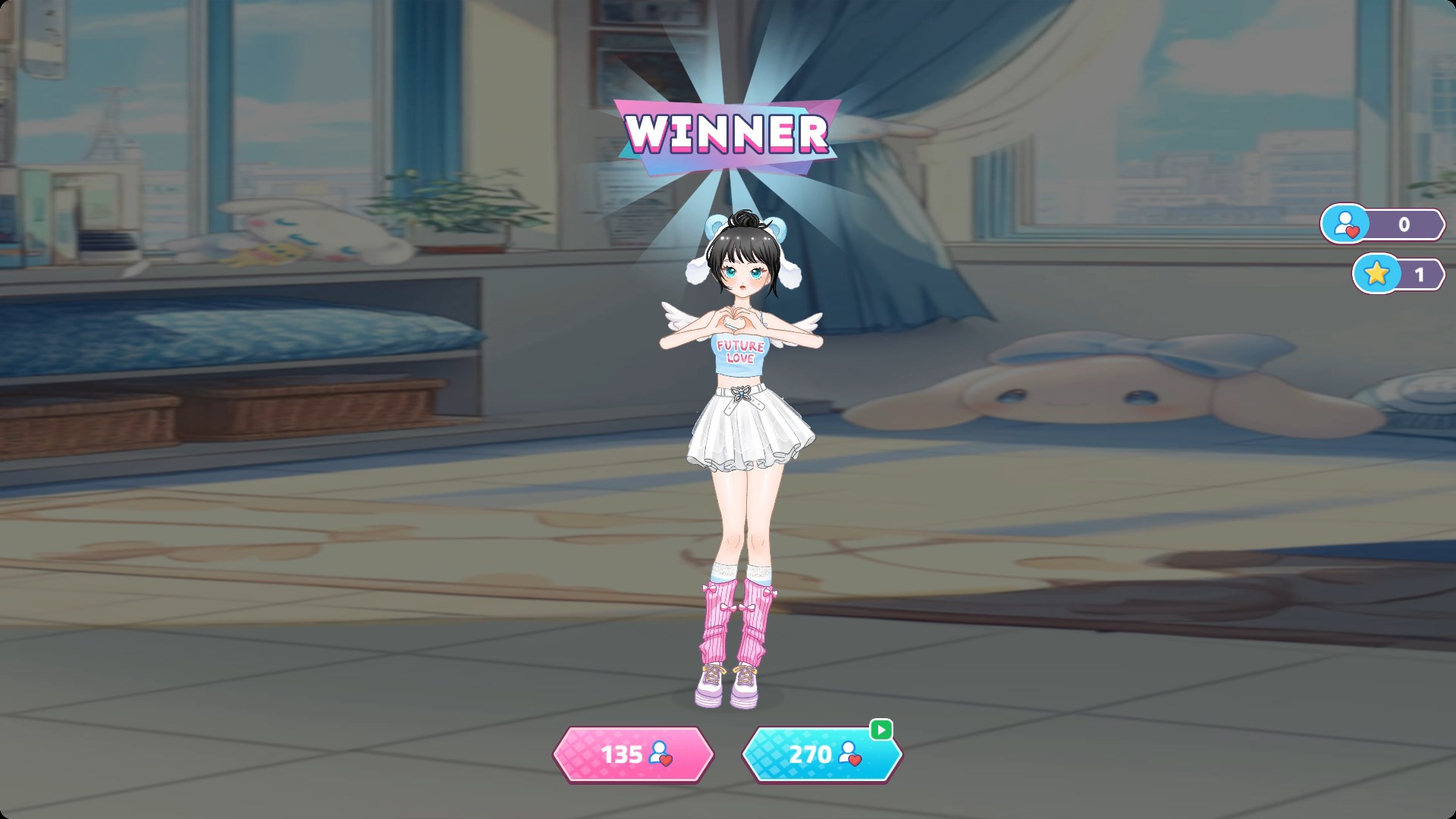 Idol Livestream: Doll Dress Up screenshot