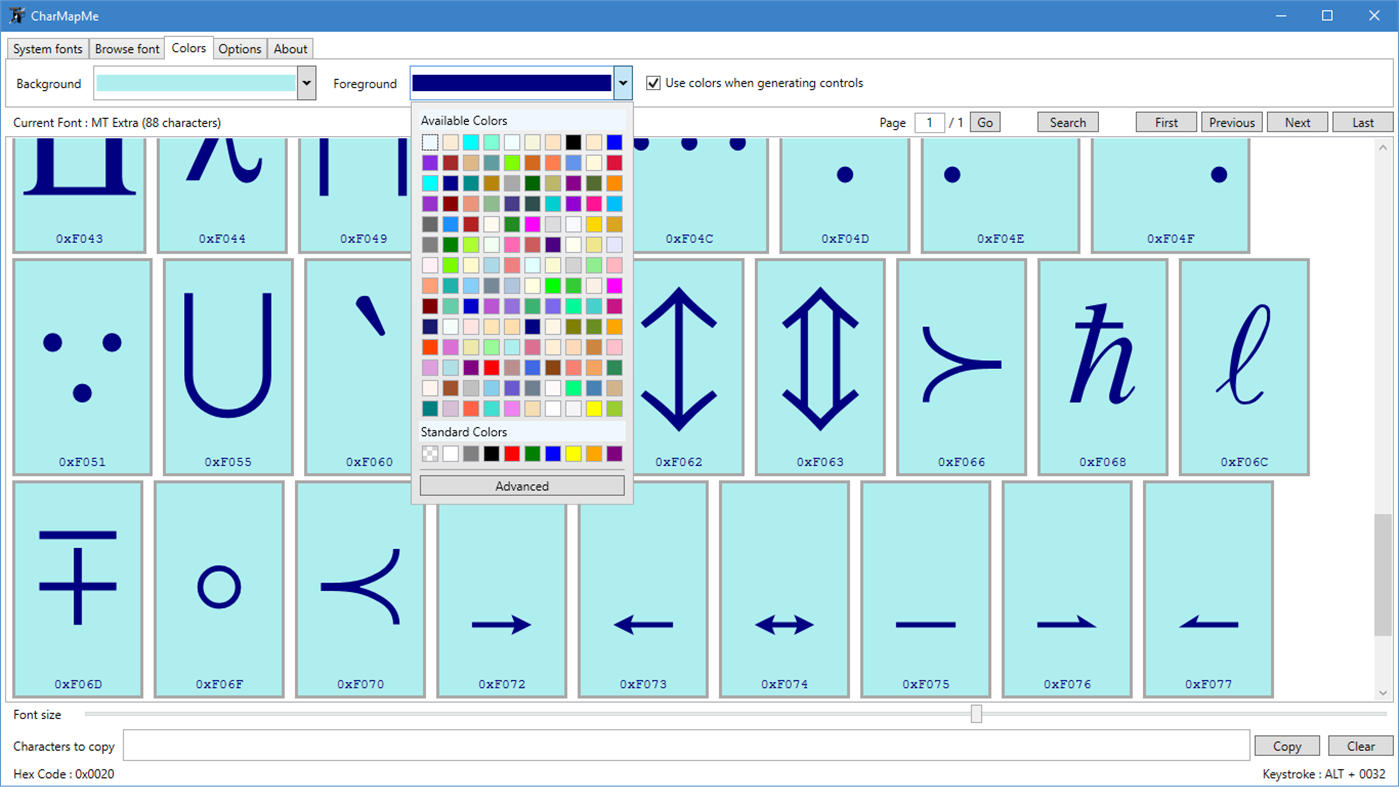 #4. CharMapMe (Windows) Tekijänä: VivendoByte.net