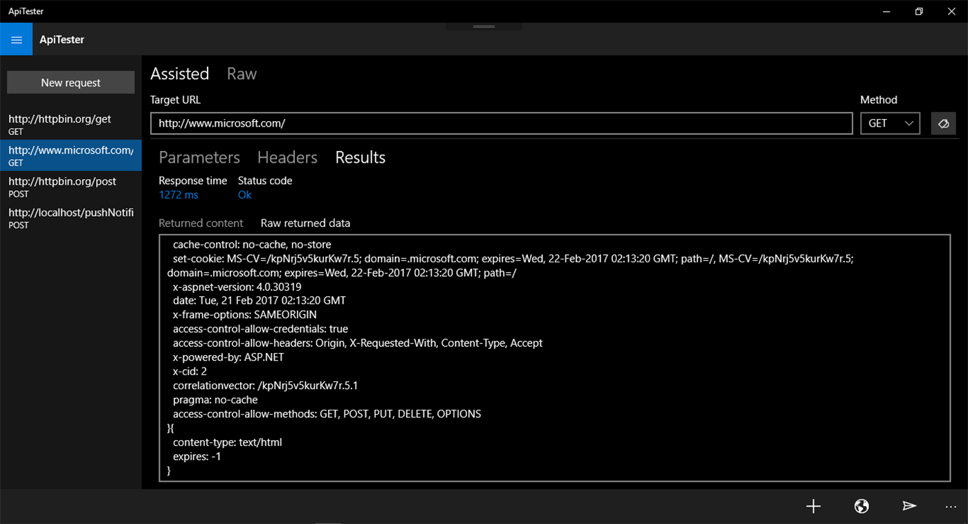 #2. ApiTester (Windows) 来自: Washington Araújo Ramos