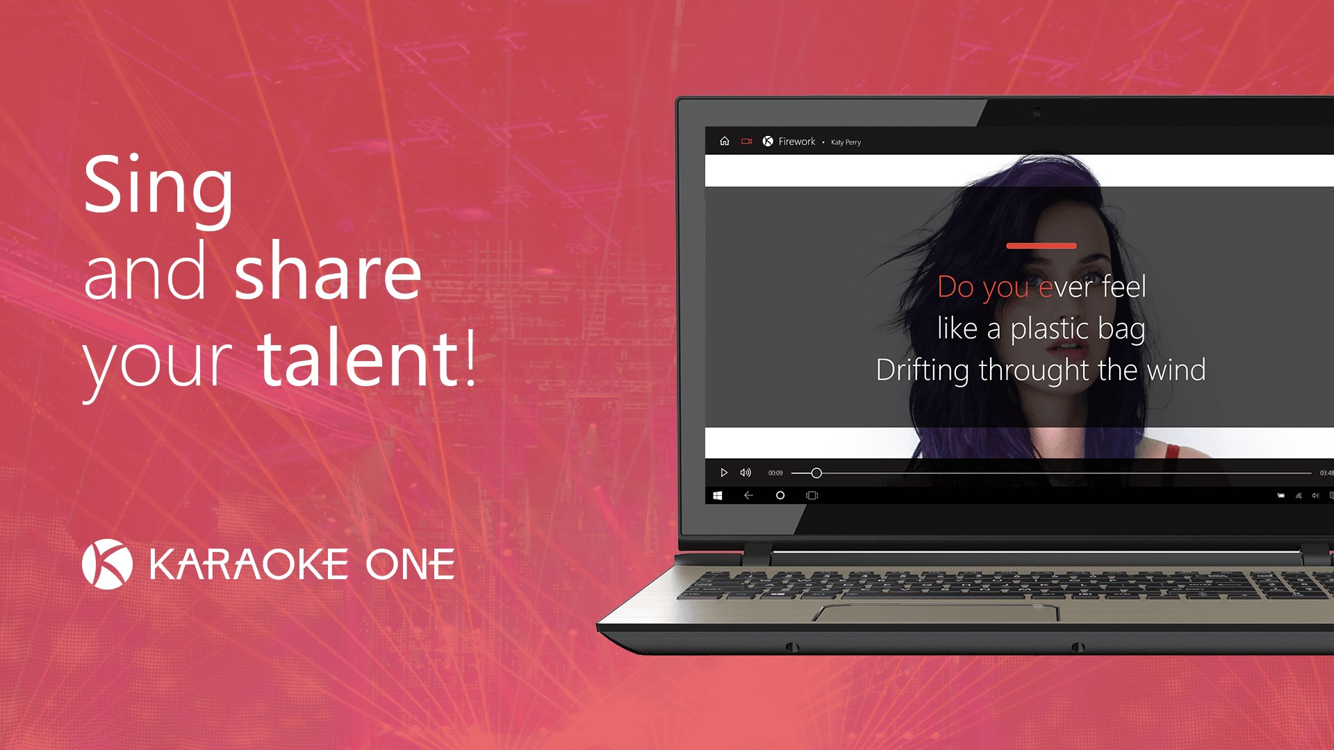 Karaoke One Lyrics Player for Windows 10