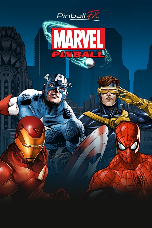 Pinball FX - Marvel Pinball Collection 1 Xbox Series X|S and Xbox One cover art