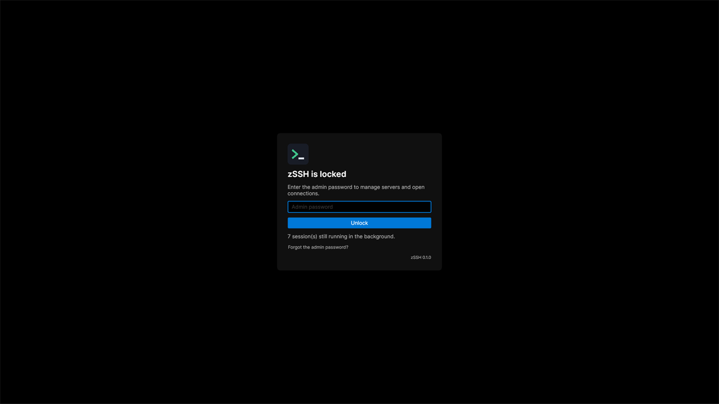 #7. zSSH (Windows) Od: Stuart Millington