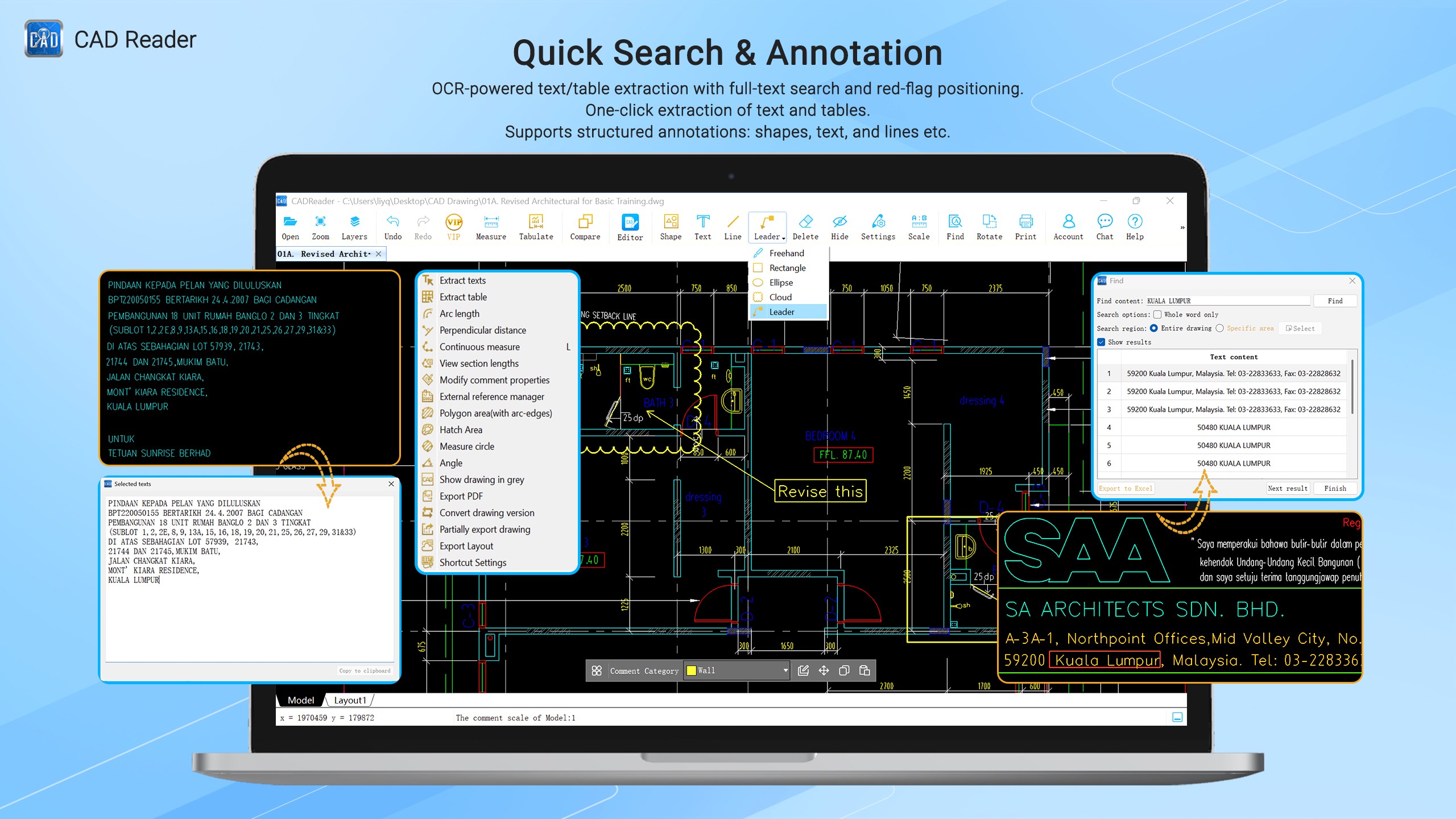 CADReader – View & Measure DWG screenshot