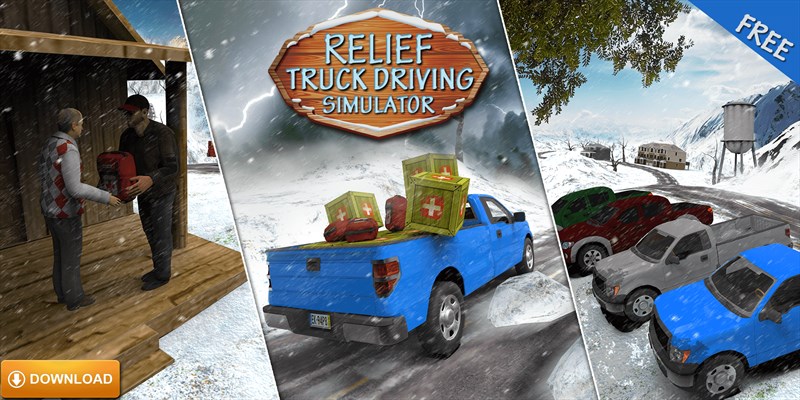 Get Relief Truck Driving Simulator - Help in Emergency - Microsoft
