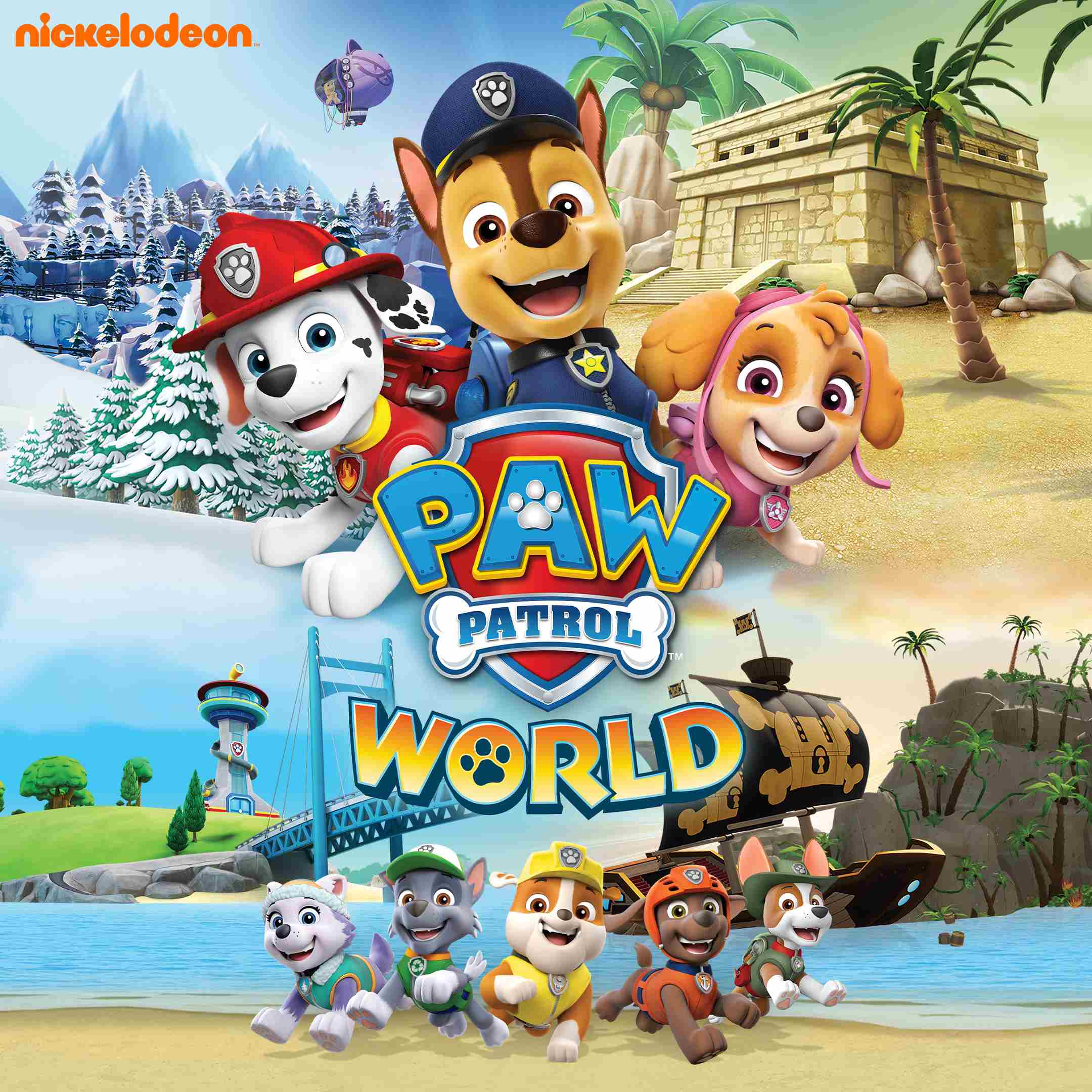 Mundo da PAW Patrol Patrulha Canina