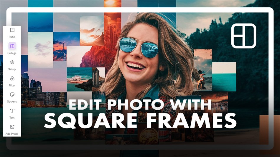 Edit Photo With Square Frames (by Queenloft) - (Windows Apps) — AppAgg