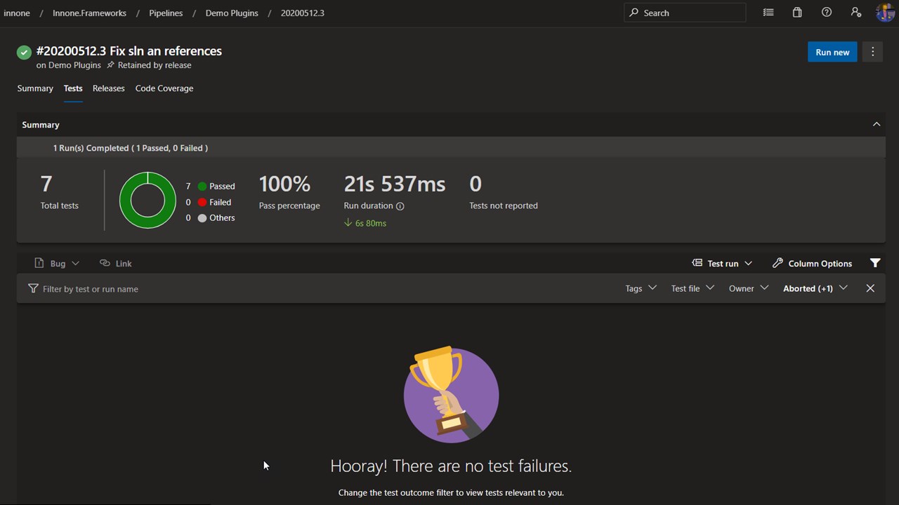 Snapshot 5 of Dataverse Plugin Development Framework