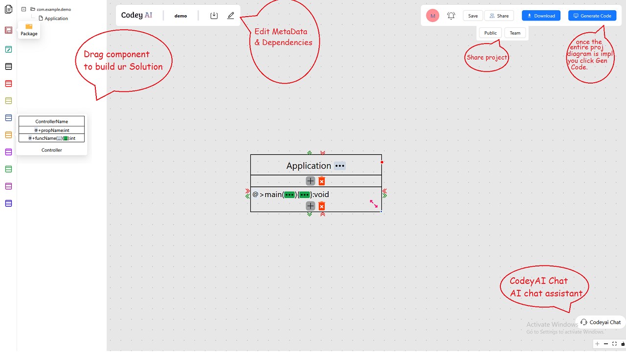 Snapshot 6 of CodeyAI – 80% Faster Software Development