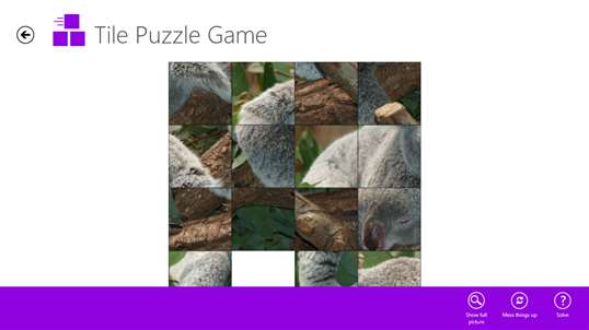 Tile Puzzle Game screenshot 2