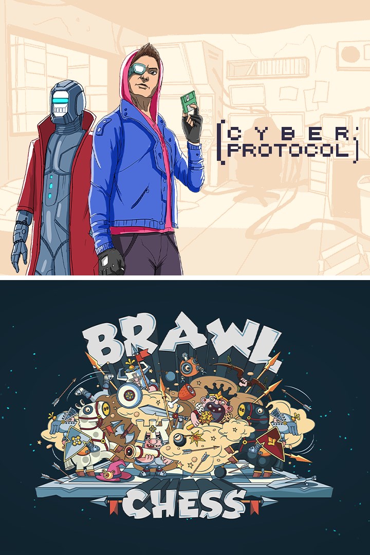 Brawl Chess + Cyber Protocol boxshot