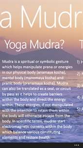 Yoga Mudras screenshot 2