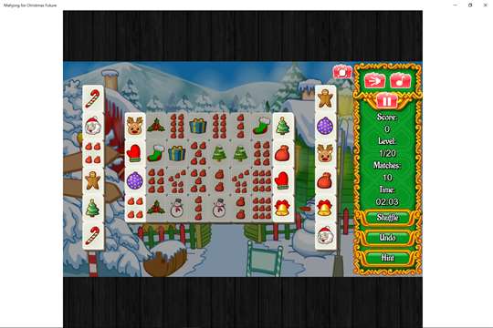 Mahjong for Christmas Future screenshot 2