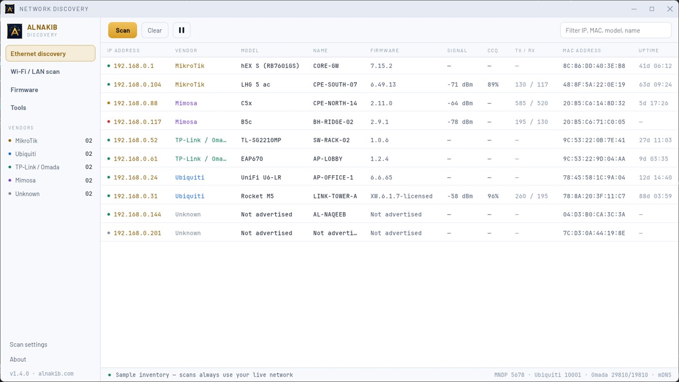 #1. Network Discovery (Windows) Ved: ALNAKIB