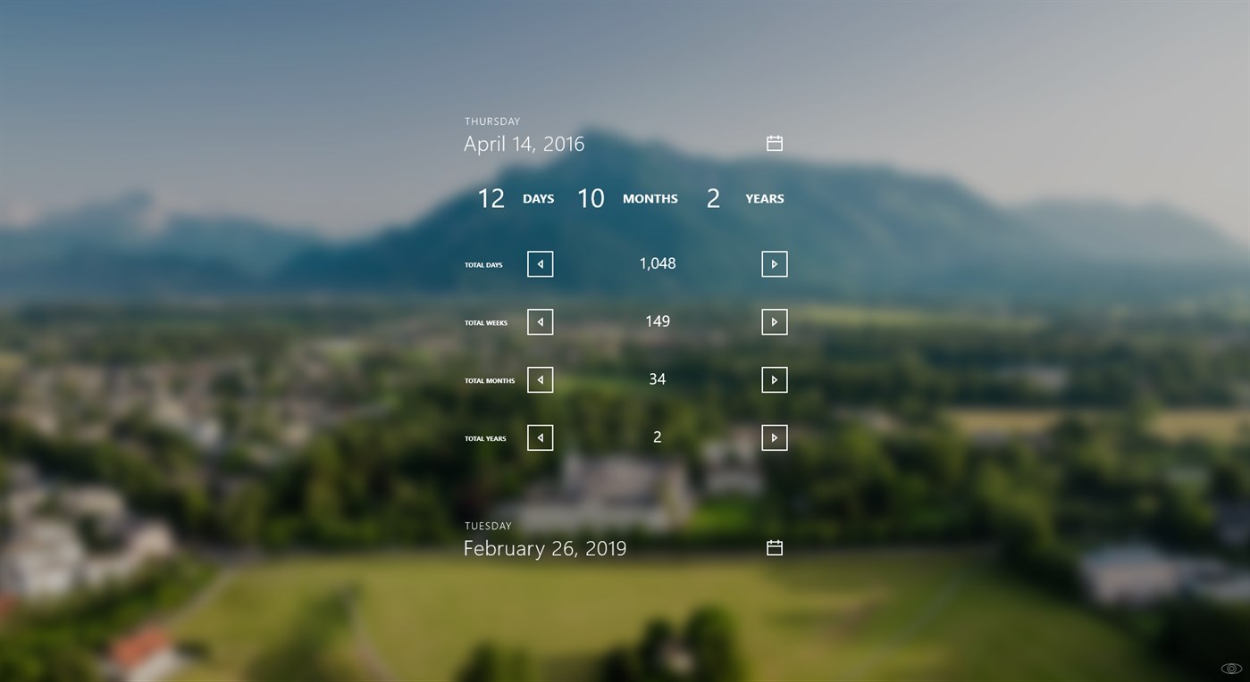 #2. Intelligent Date Calculator (Windows) 由: Just Good Apps