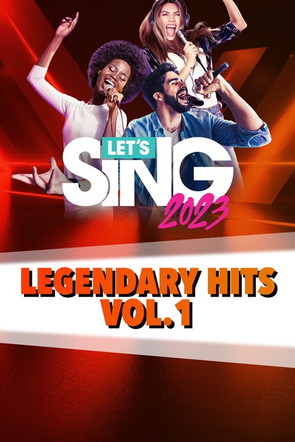 Let's Sing 2023 Legendary Hits Vol. 1 Song Pack Xbox Series X|S and Xbox One cover art