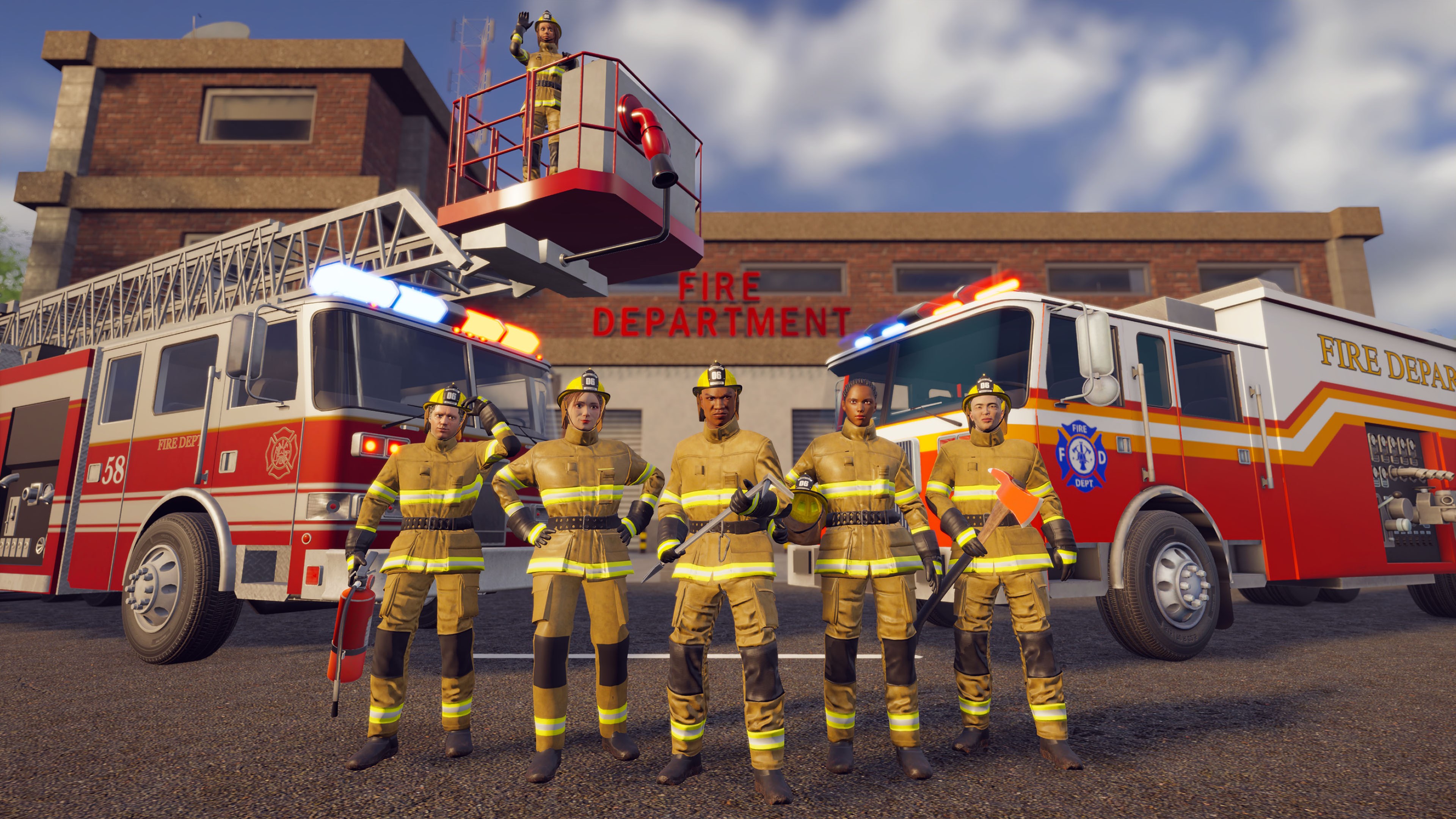 Firefighting Rescue Simulator screenshot 13