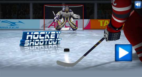 Ice Hockey shooting screenshot 1